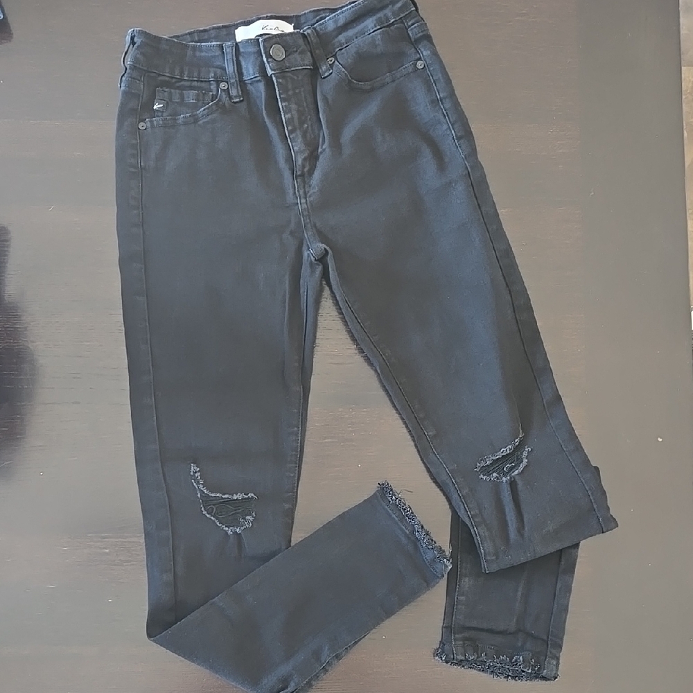 Women's Jet Black Skinny Jeans